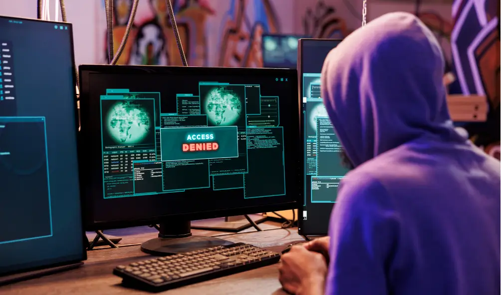 5 Key Benefits of Penetration Testing for UK Businesses 2 Man performing a penetration test showing the benefits of penetration testing