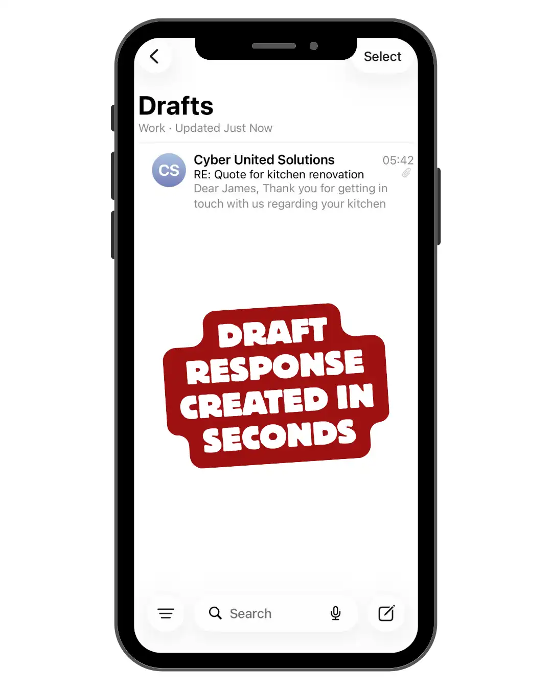 InboxMate 4 Draft Response Created